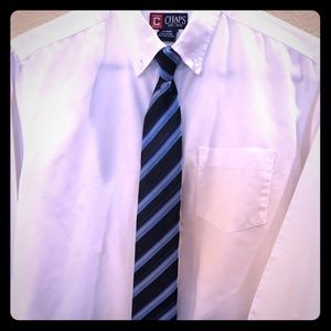 Boy’s dress shirt and tie
